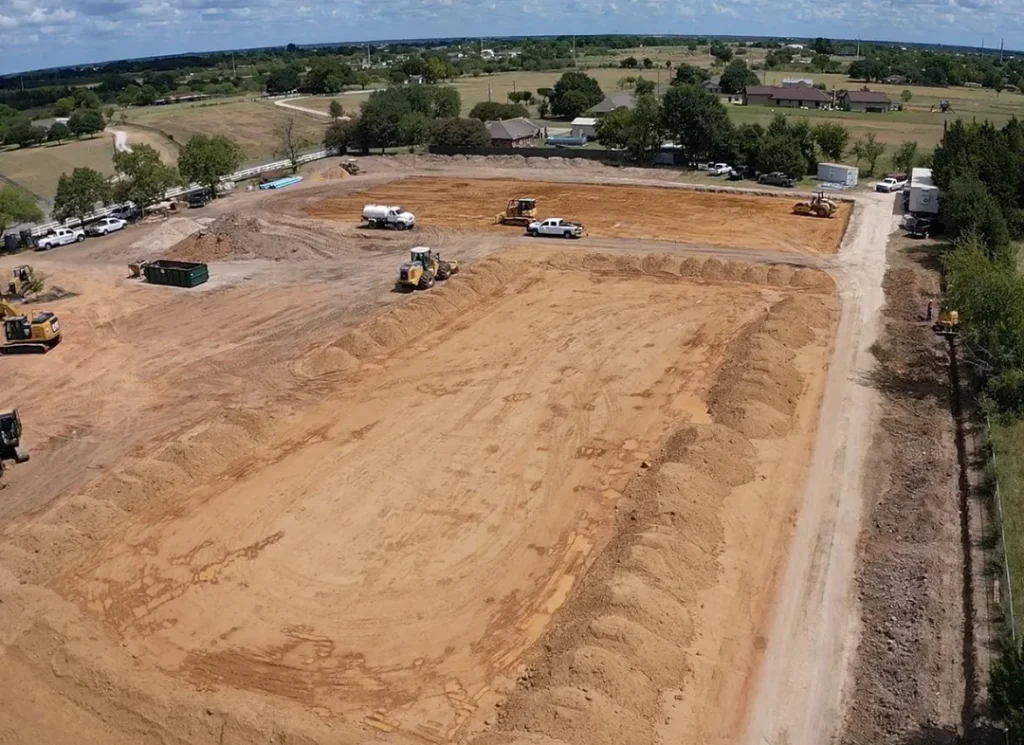 Building pad services