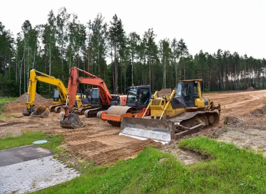 land leveling for driveway construction