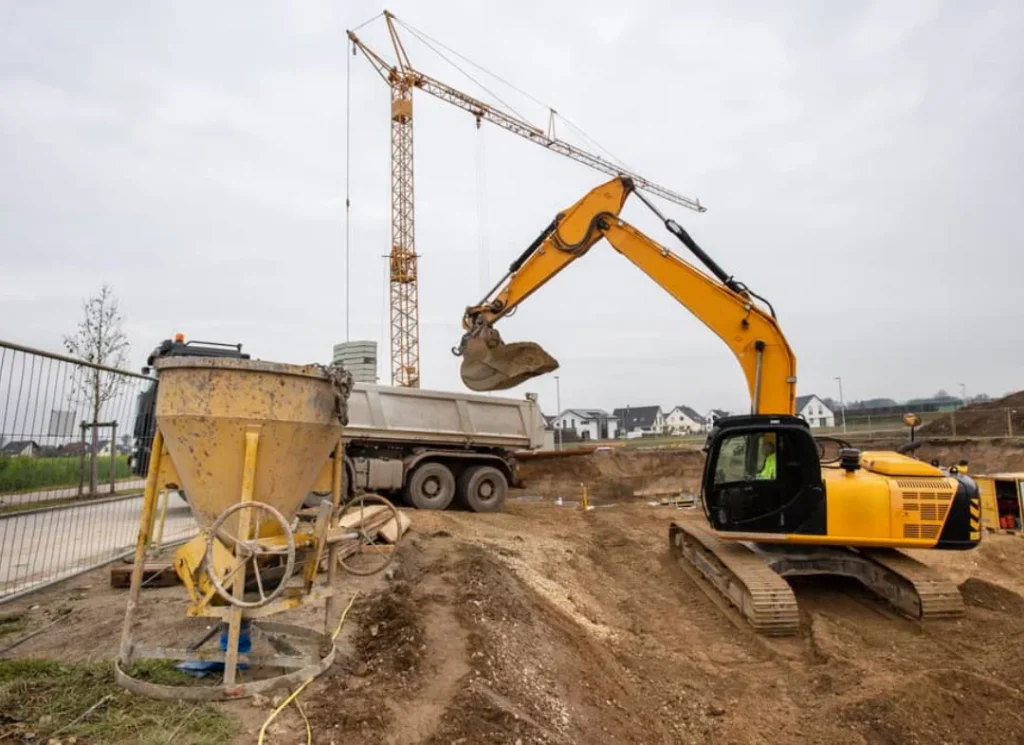 Site grading equipment
